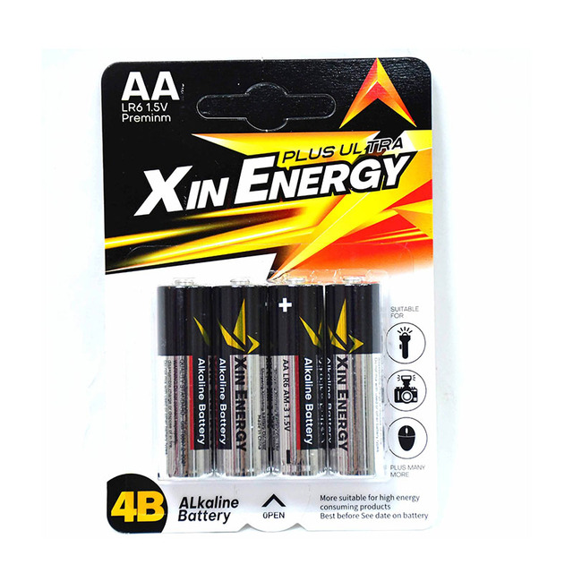 AA Alkaline Batteries OEM/ODM LR6 Custom Quality Long-Lasting Power for Remote Control Consumer Electronics 10-Year Shelf Life