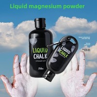 Craie liquide sportive antidérapante en poudre de carbonate de magnésium à séchage rapide et sans poussière pour l'escalade, l'haltérophilie, la gymnastique et la pole dance