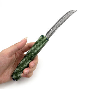 Meilleure vente couteau pliant en acier damas <span class=keywords><strong>Camping</strong></span> en plein air outil tactique EDC pour l'auto-défense OEM personnalisable bricolage qualité - Product Image 5