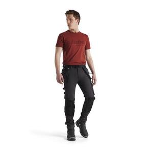 BLAKLADER - 199816449899D124 Pantalones Craftsman 4-Way stretch X1900 Gris oscuro/Negro-PANTALÓN DE TRABAJO EAN 7330509686768 - Product Image 3