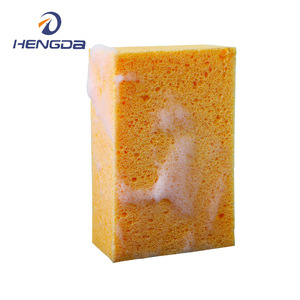 Esponja de Pulpa de Madera Hengda, Esponja Grande y Gruesa para Limpieza de Cocina, Horno y Microondas, Forma Rectangular, Fuerte Absorción de Agua - Product Image 4