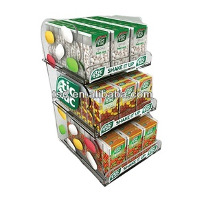 Tùy Chỉnh Hot Bán Tường Gắn Kết Rõ Ràng Acrylic Kẹo Hiển Thị Giá - Product Image 3