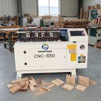 Machine à mortaiser et tenonner le bois CNC-650 pour menuiserie, machine à fabriquer des tiroirs et des bibliothèques, moteur 3.7KW, haute productivité