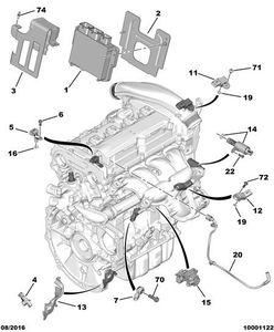 Nuevas piezas de automóviles OE 1920LR Sensor de velocidad para Peugeot 3008 207CC 3008 RCZ <span class=keywords><strong>Citroen</strong></span> C4L <span class=keywords><strong>C4</strong></span> DS3 <span class=keywords><strong>DS4</strong></span> DS5 DS6 Sensor de posición del cigüeñal - Product Image 2