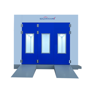 Cabine de peinture diesel certifiée CE avec éclairage <span class=keywords><strong>LED</strong></span> et filtres environnementaux à 3 étapes pour ateliers de carrosserie automobile - Product Image 1