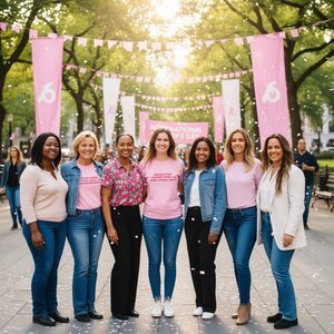 Camiseta Strong Women Empowerment para mujer, de algodón, informal, holgada, con cuello redondo, manga corta, estampada con letras, para todas las estaciones - Product Image 2