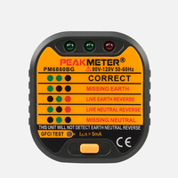 Testeur de prise, instrument de test de circuit, testeur de fil de terre et de neutre