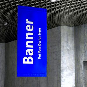 โปสเตอร์ผ้าไวนิลแขวนเพดานติดผนังสองด้านแนว<span class=keywords><strong>ตั้ง</strong></span>สำหรับธุรกิจช้อปปิ้งมอลล์ - Product Image 1