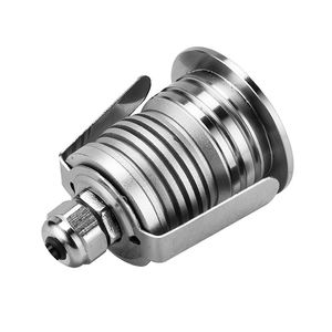 Ip67/68 מיני הוביל עמיד למים מחתרתיים אור נירוסטה 1w/3w/12v rgb עבור דק לבנים וקבורה גינה לנוף - Product Image 6