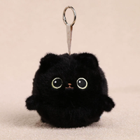 Pendentif Balle de Décompression, Pendentif Sac en Peluche 'Palm Treasure', Poupée Chat en Tissu, Cadeau pour Enfants, Vente en Gros