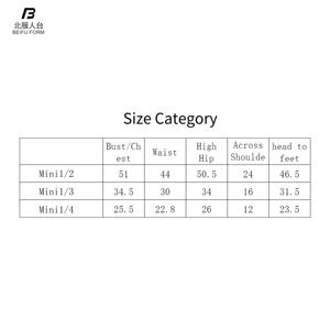 Maniquí Masculino de Medio Cuerpo Beifuform, Maniquí de Vestir a Media Escala, Miniatura 1/2, Muñeco Masculino sin Piernas en Oferta para Sastrería - Product Image 3