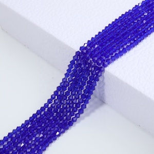 Wholesales 4mm Crystal <b>Beads</b> Faceted <b>Glass</b> Rondelle Loose <b>Beads</b> sharp Shape for DIY Earring <b>Bracelet</b> Necklace Jewelry Making - Product Image 3