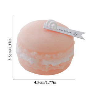 AIKUN Private Label Aroma Mini Macaron Handmade Scented Soy Wax Candles - Product Image 6