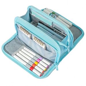 Large Capacity Stationery Pouch Hot Selling Pencil case Suitable for High <b>School</b> Student Custom logo and Color As Gift for Child - Product Image 1