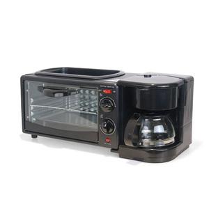 Nouveau produit Machine multifonction 3 en 1 Machine à petit-déjeuner Cuisinière à café de haute qualité avec four - Product Image 1