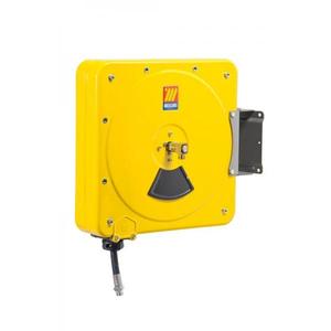 MECLUBE - 075-4502-212 Enrouleur de tuyau fermé pivotant POUR AIR EAU 20 bar Mod. CS 500 AVEC TUYAU 12 m ø 5/16 ''-ENROULEURS DE TUYAU EAN - Product Image 1