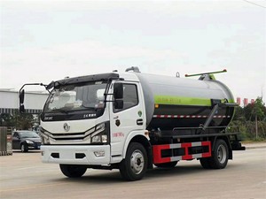 Camión de Succión de Aguas Residuales al Vacío Dongfeng 4X2 de 8000L Directo de Fábrica para Limpieza de Fosas Sépticas y Recolección de Aguas Residuales Municipales - Product Image 2