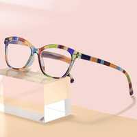 Nouvelles lunettes de lecture anti-lumière bleue multicolores tendance 2026, montures à charnière à ressort haute définition pour grands visages
