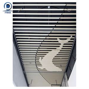 Panneau d'ingénierie de <span class=keywords><strong>plafond</strong></span> en tube carré extrudé <span class=keywords><strong>Optima</strong></span> Profile pour la ventilation du couloir de bureau et le <span class=keywords><strong>plafond</strong></span> suspendu respirant - Product Image 2