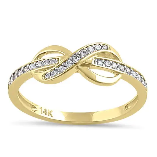 Anel minimalista em prata esterlina s925, anel amarrado de diamante para mulheres