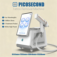 Système laser picoseconde Perfectlaser, 5 sondes de traitement, toutes les couleurs, appareil de suppression des tatouages et de décoloration des pigments