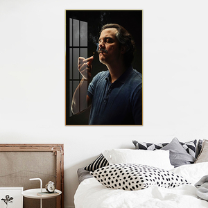 Pablo Escobar pittura Rapper wall art ritratto stampe e poster stile Pop per la casa soggiorno camera da letto decorazione tela - Product Image 5