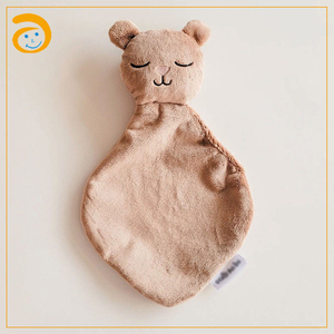 Adorable doudou pour bébé, lapin en peluche doux, serviette apaisante pour la dentition, jouets en peluche doux pour nourrissons, couverture de sécurité pour bébé, sommeil - Product Image 2