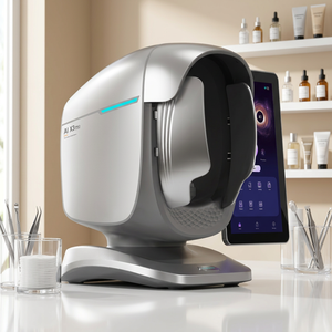 เครื่องวิเคราะห์ผิวหนังด้วยภาพ AI รุ่นใหม่ X3 ปี 2026 ความละเอียด 36 ล้านพิกเซล พร้อมหลอดวูดแลมป์ RBX สำหรับวิเคราะห์เม็ดสี แผนที่สีแดง การเปรียบเทียบการวิเคราะห์ ดูแลผิว 5 โหมดรายงาน - Product Image 1