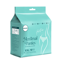 Culottes menstruelles super absorbantes Friss, culottes hygiéniques anti-fuites, culottes jetables pour les règles de nuit pour femmes
