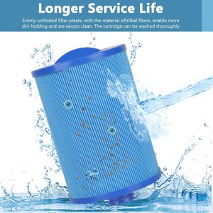 Cartouche filtrante pour spa et piscine Berman Filter Spa 6CH-940 150x243mm bleue pour piscines gonflables - Product Image 3