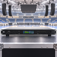 Système de son stéréo professionnel numérique de classe D 1U 4*700W, équipement sonore, amplificateur de puissance karaoké 4 canaux 1200W
