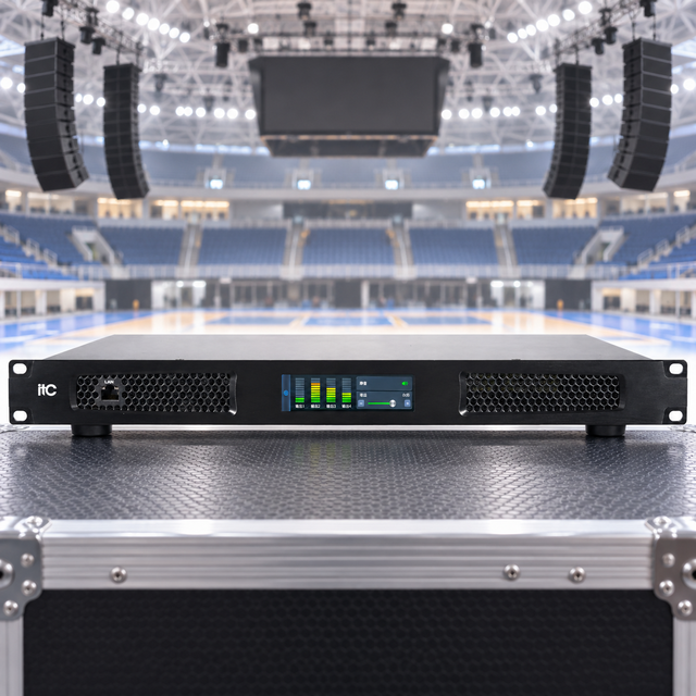 Class d 1u 4*700w Digital Professional Subwoofer Stereo Sound System Sound Equipment Karaoke Power Amplifier 4 Channel 1200W Amp