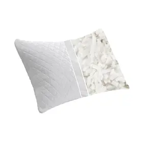 Orta firma yastık yan uyuyan destekleyici yastık bellek köpük ortopedik uyku yastığı düz en iyi derin uyku için yıkanabilir kapak