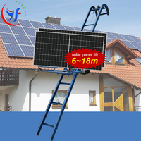 Échelle élévatrice solaire de sécurité 4-18m pour l'installation de modules photovoltaïques