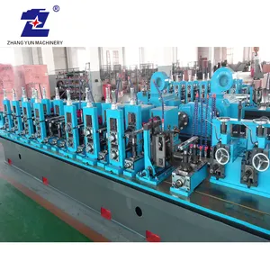 Top Quality Round Tube Spiral Pipe Making Production Line Welded Steel Square Pipe Roll Forming Machine