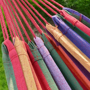 Columpios de Patio portátiles de alta calidad para 2 personas, <span class=keywords><strong>hamaca</strong></span> de lona arcoíris para acampar, Columpio de jardín plegable para <span class=keywords><strong>playa</strong></span> al aire libre - Product Image 2