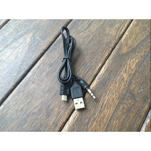 Audio Cable <b>Mini</b> 5P To Usb And 3.5Mm Male For <b>Speaker</b> Charging Connection - Product Image 3