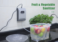 Purificateur d'eau en plastique à l'ozone, ozonateur liquide multifonctionnel pour cuisine, purificateur d'ozone mural, générateur d'ozone portable pour l'eau