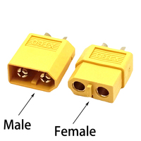 10 Paar XT60H-Buchsenstecker XT60H Upgrade-Steck verbinder Stecker mantel für Lithiumbatterie-RC-Steck verbinder zubehör