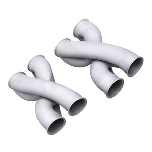 Tubo de Conexión de Escape Universal en X de Acero Inoxidable de 2.5 Pulgadas de Alta Calidad YK para Autos BMW, Audi, VW, <span class=keywords><strong>Abarth</strong></span>, 1.5 mm - Product Image 1