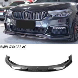 For 5 Series G30 G38 AC Style Carbon Fiber Front Lip 2017-2020 - Product Image 1