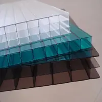 Dach paneele Polycarbonat Z-Verriegelung doppelwandig 3-wandig 4-wandig Hohl blech Waben X-Struktur Oberlicht platte