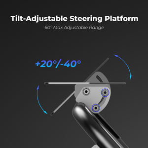 Soporte para Volante de Simulador de Carreras PS5, Compatible con Logitech G25, G27, <span class=keywords><strong>G29</strong></span>, G920, Trustmaster, Moza, Ajustable, Garantía de 1 Año, Metálico - Product Image 4