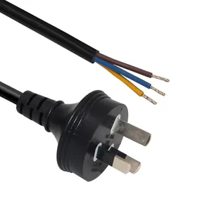Switch Pigtail Open End Laptop Extension H05vv-F 3G1.5Mm3 With Plug 330V Power Cord Reel