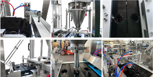 Machine de conditionnement Remplissage et scellage de poudre de café pour tasse K Dispositif de remplissage de tasses à café vides - Product Image 5