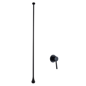 Rubinetto Moderno per Lavabo a Pavimento in Ottone Nero ad Alta Pressione con <span class=keywords><strong>Soffione</strong></span> <span class=keywords><strong>Doccia</strong></span> Ecologico e Risparmio Idrico per Bagno - Product Image 4