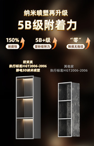 Meuble de niche en acier inoxydable, cloison métallique, mur d'arrière-plan TV, présentoir encastré, étagère de rangement de salle de bain pour articles de toilette - Product Image 6