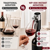 Dispensador de Licor Eléctrico Inteligente Recargable por USB, Vertido Automático, Volumen Ajustable para Whisky, Vino, Bar, Hogar, Fiestas, Regalos Corporativos