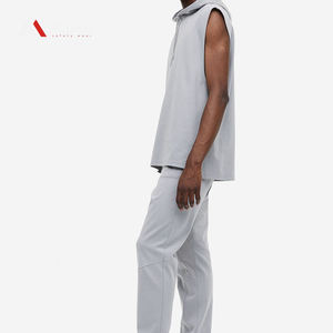 Pantalon en toile pour hommes légers le plus vendu pantalon d'entraînement décontracté sur mesure vente en gros en ligne - Product Image 5