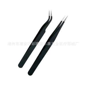 แหนบความแม่นยำสูง Lekang 06 รุ่น ESD-10 ถึง ESD-15 ทำจากสแตนเลส สำหรับต่อขนตาและงานอุตสาหกรรม - Product Image 3